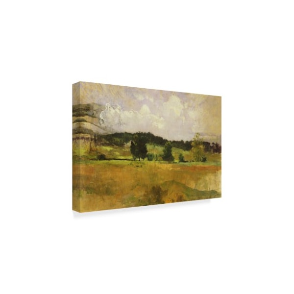 John Henry Twachtman 'Landscape Study' Canvas Art,30x47